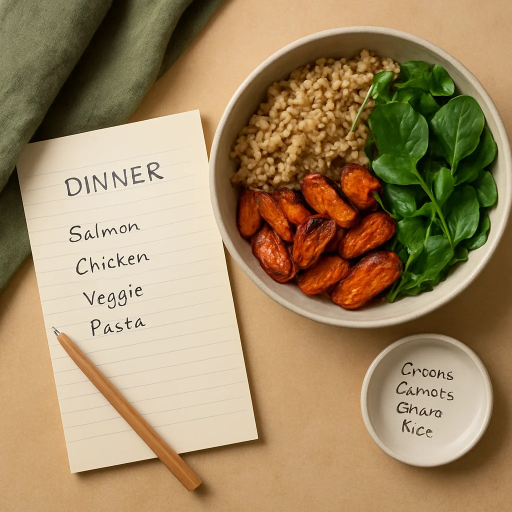 Build a Meal Plan Around Your Real Week